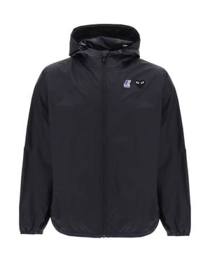 COMME DES GARÇONS PLAY Jacket Emblem - Blue