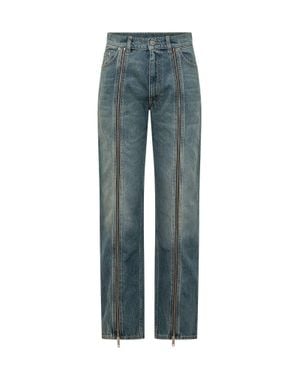 Stella McCartney Straight Zip Jeans - Blue