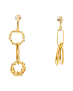 DSquared² Earring With Chain Rings - Metallic