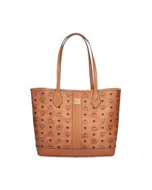 MCM Cowhide Leather Crossbody Bag - Brown