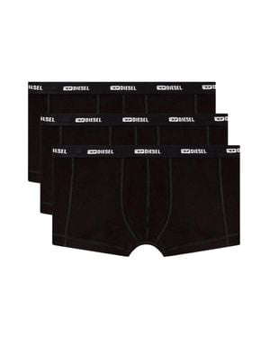 DIESEL 3Pack Boxer Con Logo - Black