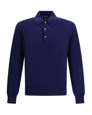 Tom Ford Modern Fit Cotton T-Shirt For - Blue