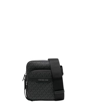 Michael Kors Pebbled Leather Mini Crossbody Bag - Black