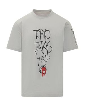 Y-3 City Graphic T-Shirt - Gray