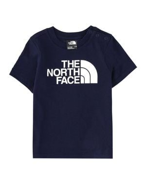 The North Face Mini Graphic Tee For Baby 100% Cotton - Blue
