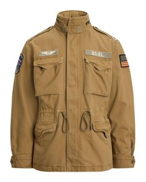 Ralph Lauren Classic Cotton Coat For - Brown