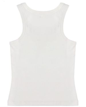 KENZO 'Boke Flower 2.0' Rib Tank Top - White