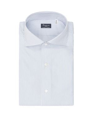 Finamore 1925 Tonal Button-Down Shirt - White
