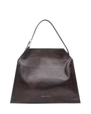 Orciani Trinity M Shoulder Bag - Gray