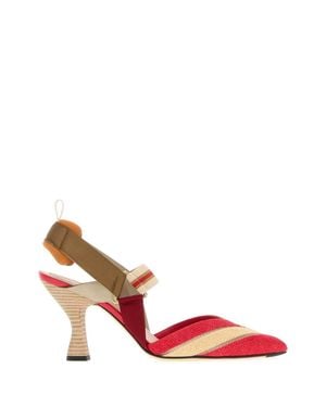 Fendi Slingback Pumps - Pink
