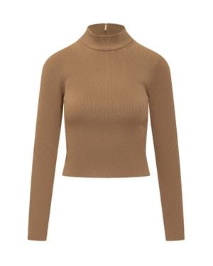 MICHAEL Michael Kors Chic Pullover - Brown