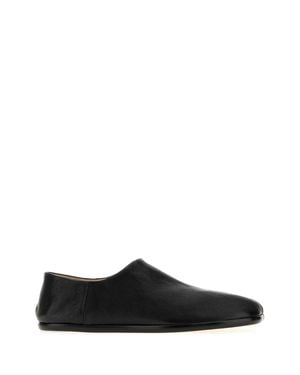 Maison Margiela Solid Loafers - Black