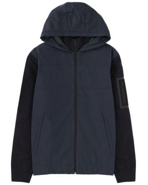 BOSS Hooded Zip Jacket - Blue