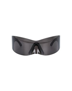 Balenciaga Sleek Acetate-Effect Sunglasses - Gray