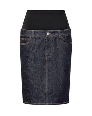 Coperni Chic Mini Skirt For Fall/Winter 2024 - Black