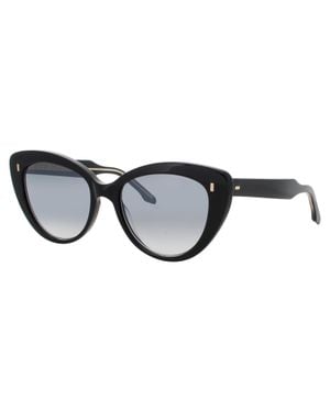 Cutler and Gross Cat-Eye Sunglasses - Black