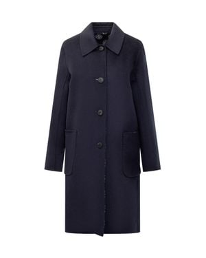 Tory Burch Chic Wool Blend Jacket - Blue