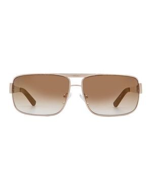 Guess Modern Aviator Sunglasses For - Natural