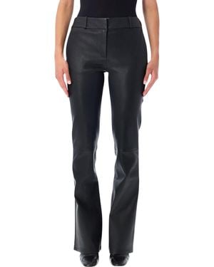 Arma Sleek High-Waist Pants - Blue