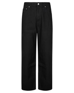 Arte' Circle Logo Pocket Pants - Black