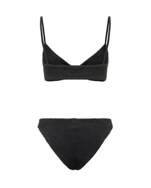 Hunza G Mini Triangle Bikini Set - Black