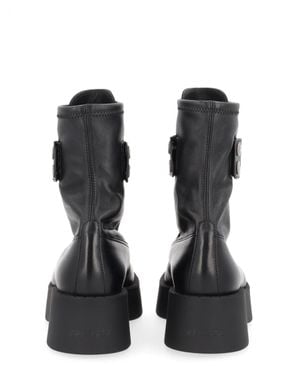 Premiata Leather Boot Lamb - Black