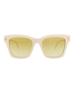 McQueen Am0483S Sunglasses - Natural