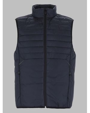 BOSS Quilted Puffer Vest - Blue