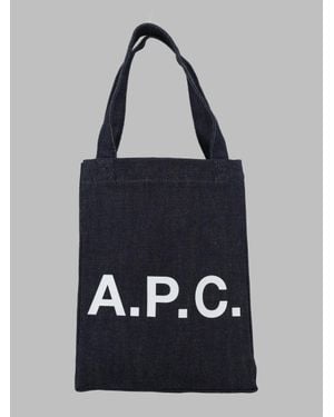 A.P.C. A. P.C. Mini Tote Handbag "Lou" - Black