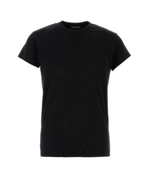 Tom Ford Cold-Dyed Cotton Crew Neck T-Shirt - Black