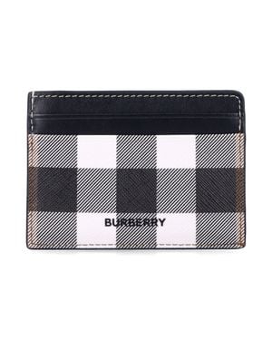 Burberry Thermoplastic Polyurethane & Cotton Wallet - Black