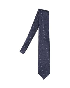 Tom Ford 100% Mulberry Silk Tie - Blue