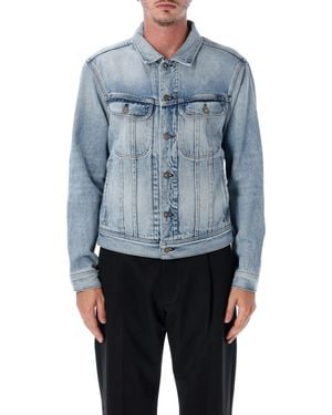 Tom Ford Selvedge Denim Trucker Jacket - Blue