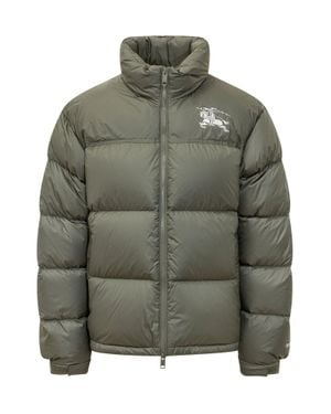 Burberry Highlands Down Puffer Jacket - Green