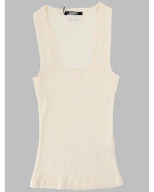 Jacquemus Stylish Mini Top For - Natural