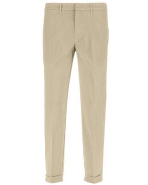 Fay Lightweight Mini Pants For - Natural