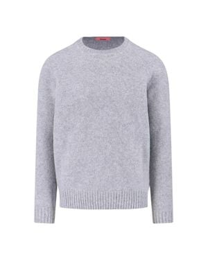 Drumohr 100% Lambswool Sweater - Gray