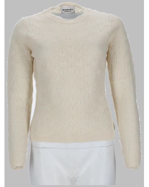 Isabel Marant Textured Knit Sweater - Natural