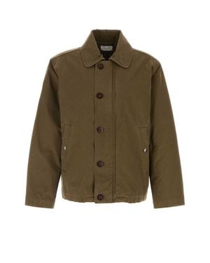 The Row Canvas Rafi Jacket - Green