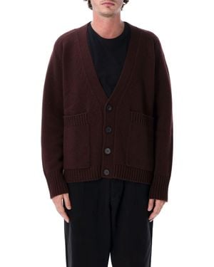 Studio Nicholson Button-Front Wool Cardigan - Blue
