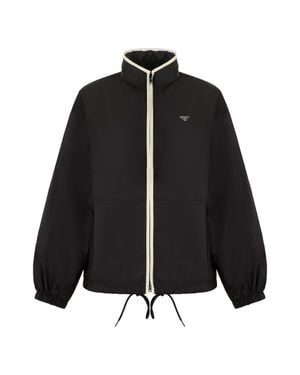 Prada Modern Lightweight Windbreaker - Black