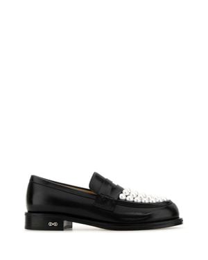 Mach & Mach Mach & Leather Sirene Loafers - Black