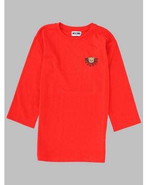 Moschino Kids Cotton Dress - Red