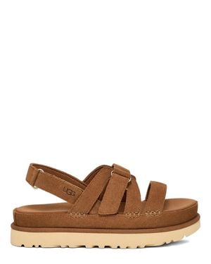 UGG Adjustable Strapped Sandals - Brown