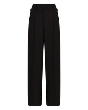 PT01 Virgin Wool Pants - Black