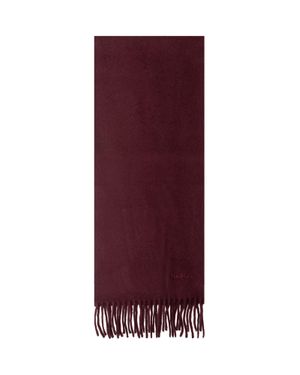 Max Mara Style Wool Stole Stola - Purple