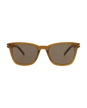 Saint Laurent Sl716Slim Sunglasses - Brown