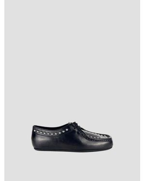 Jil Sander Water Buffalo Leather Shoes With Rubber Sole - White