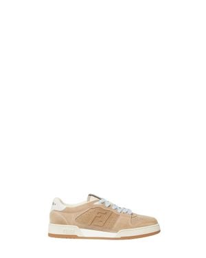 Fendi 100% Calf Leather Sneakers - Natural