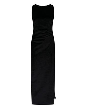 Dondup Sleeveless Long Dress - Black